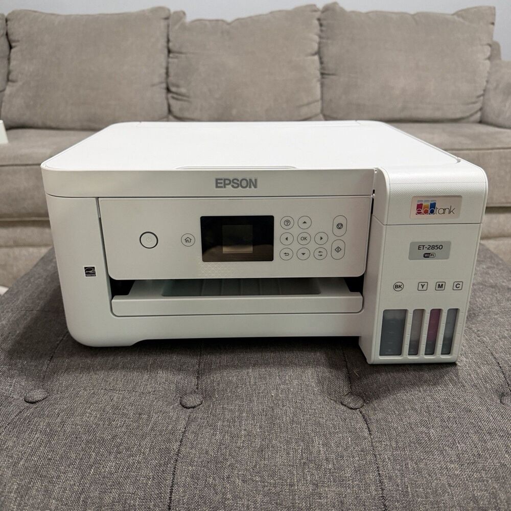 Epson EcoTank ET-2850 Wireless Color All-in-One Supertank Inkjet Printer 851 pag